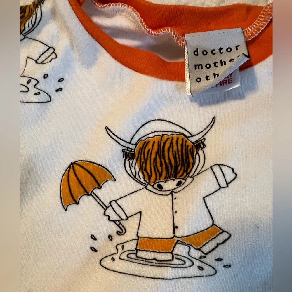 Doctor Mother Other. Organic cotton pajamas EUC - Picture 4 of 9